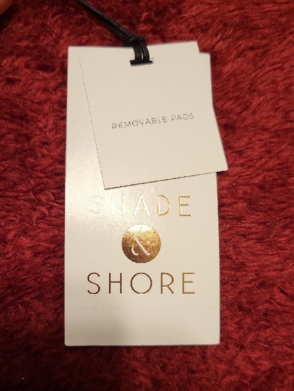Shade & Shore Peach Ruffle Bikini Top - Picture 5 of 6